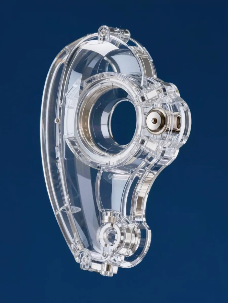 Generated cover illustrating make an object shell see through.