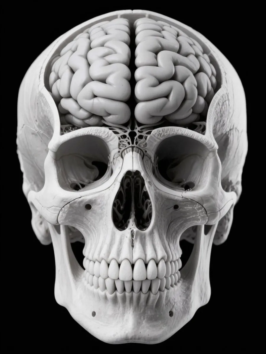 Generated cover illustrating illustrate a ct style slice.