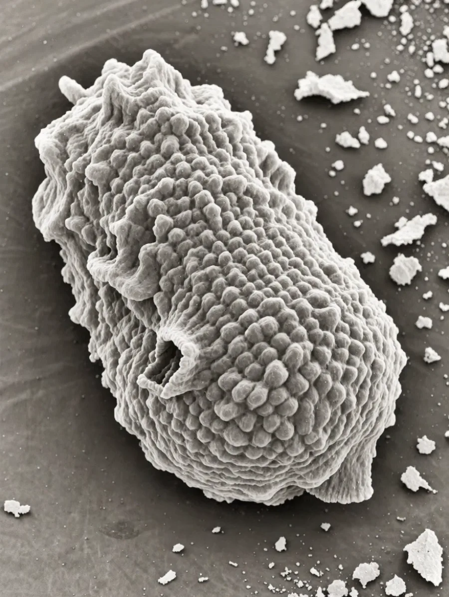 Generated cover illustrating suggest high magnification surfaces.