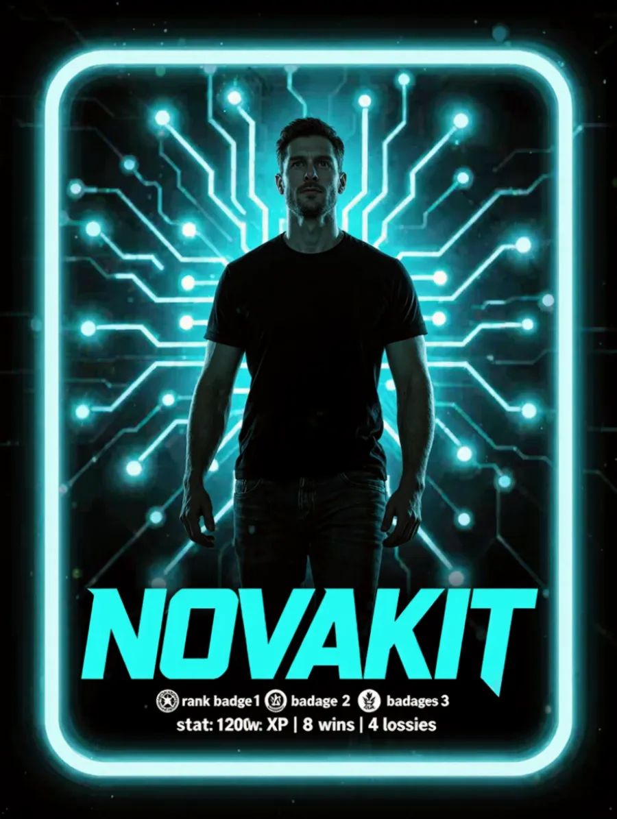 Generated cover illustrating build a gamer identity card.