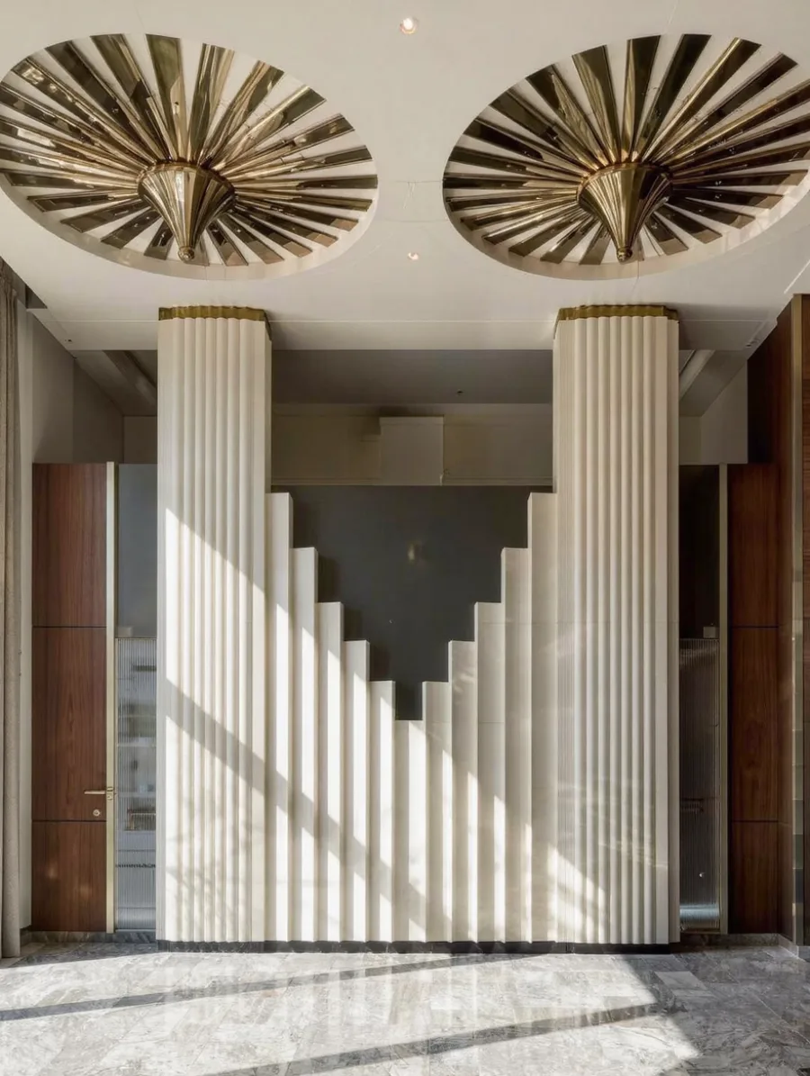 Generated cover illustrating art deco in modern materials.