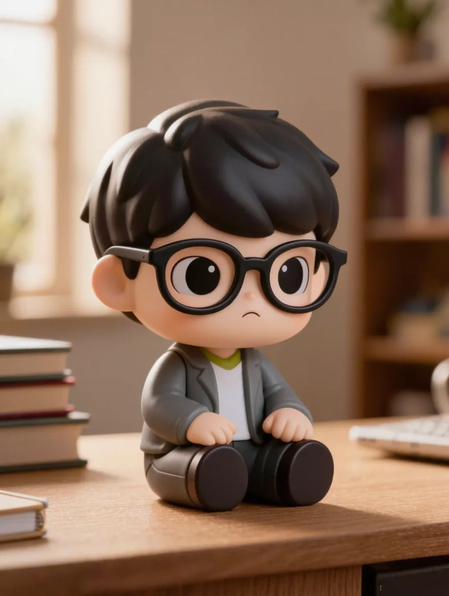 Generated cover illustrating turn a photo into a soft vinyl figure.