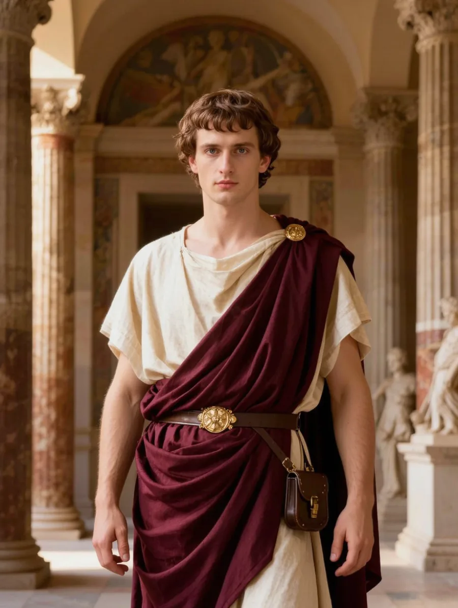 Generated cover illustrating ancient roman setting.