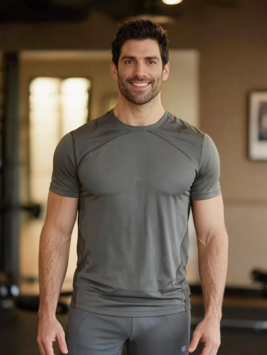 Generated cover illustrating athleisure.