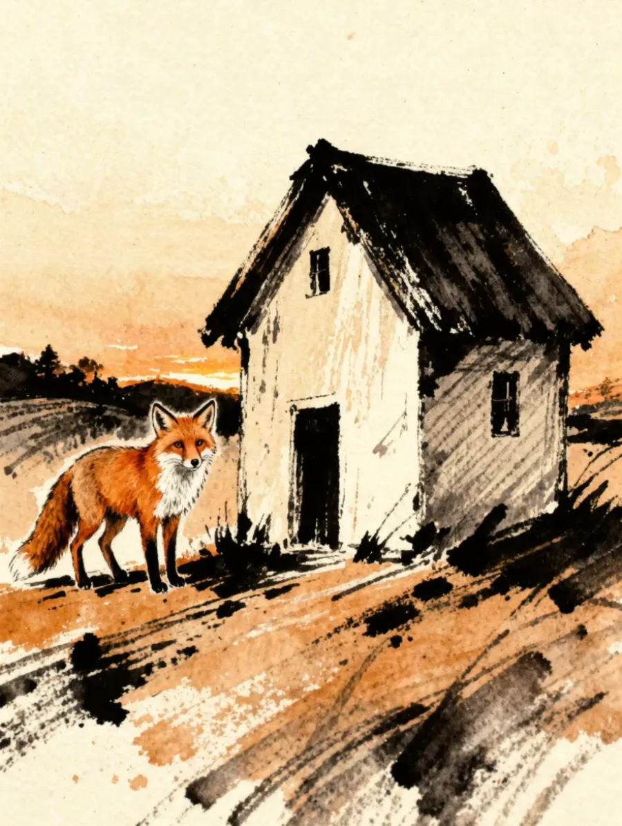 Generated cover illustrating conte drawing.