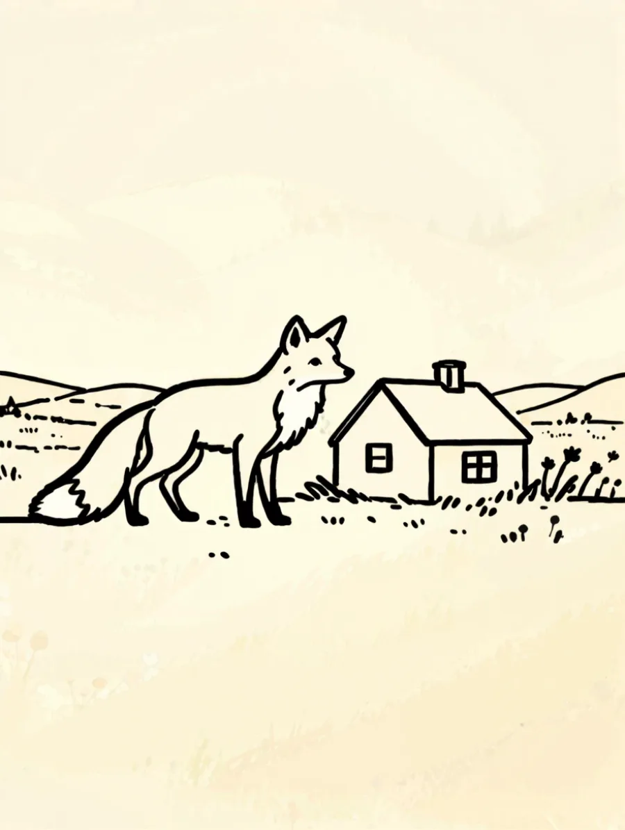Generated cover illustrating continuous line drawing.