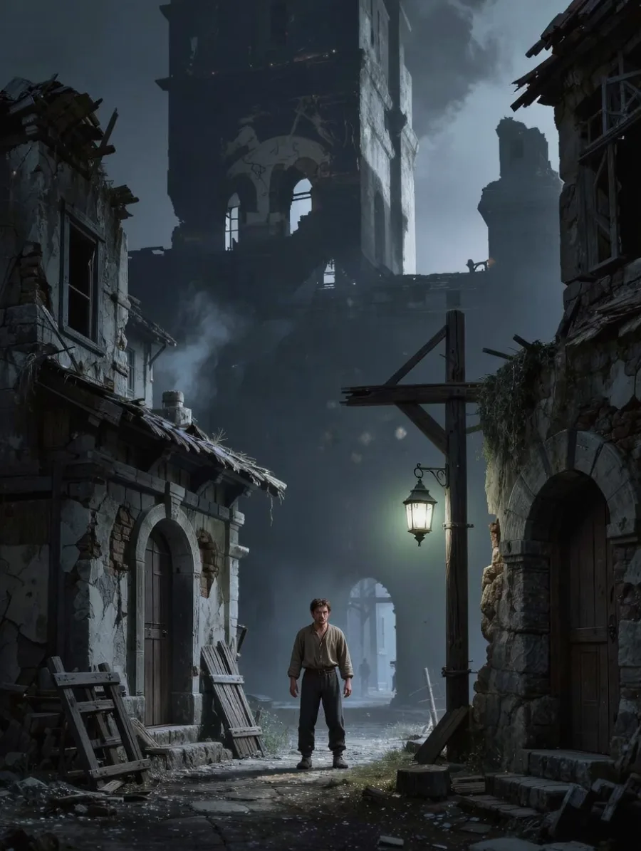 Generated cover illustrating dark fantasy.