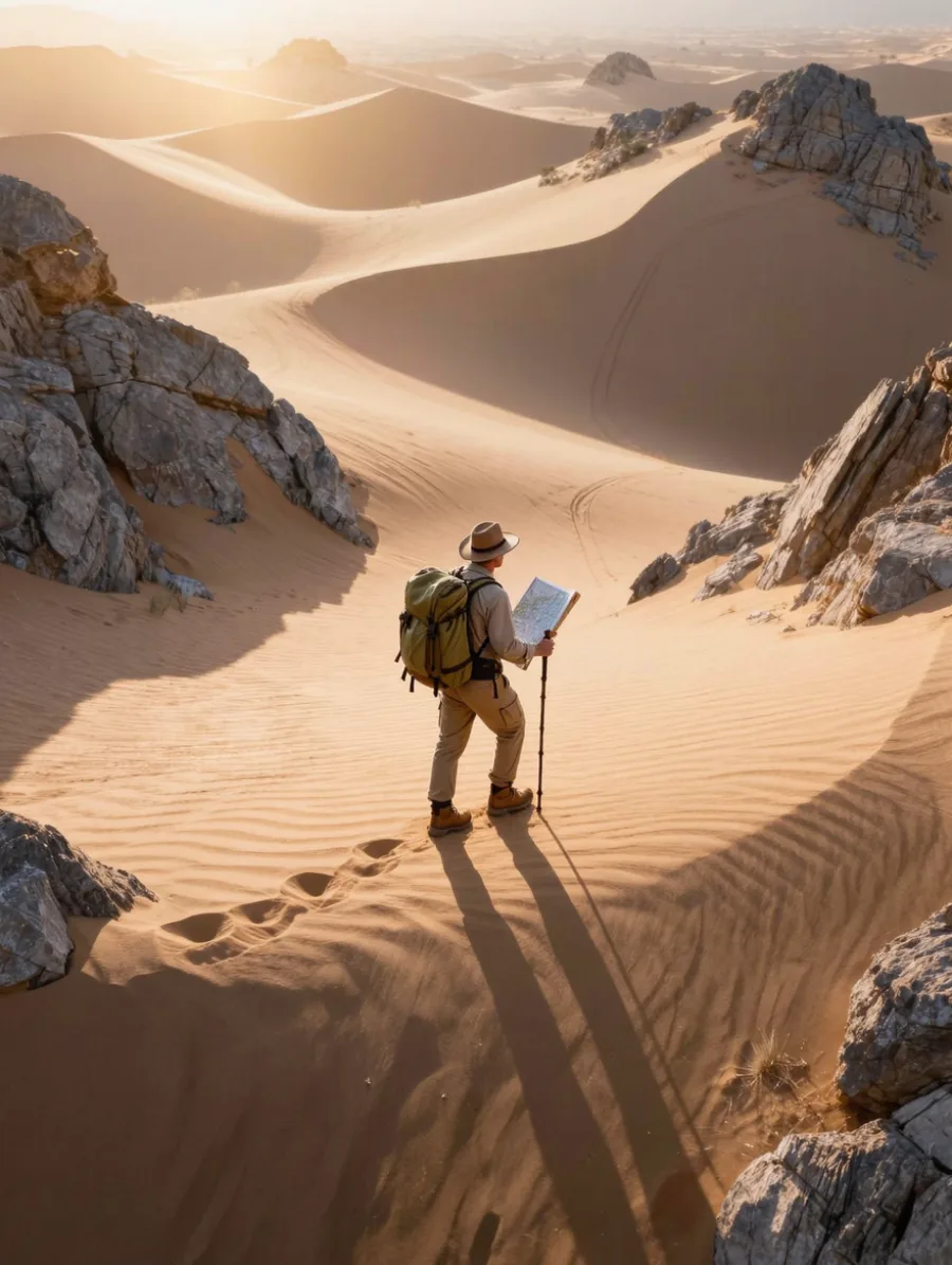 Generated cover illustrating desert setting.