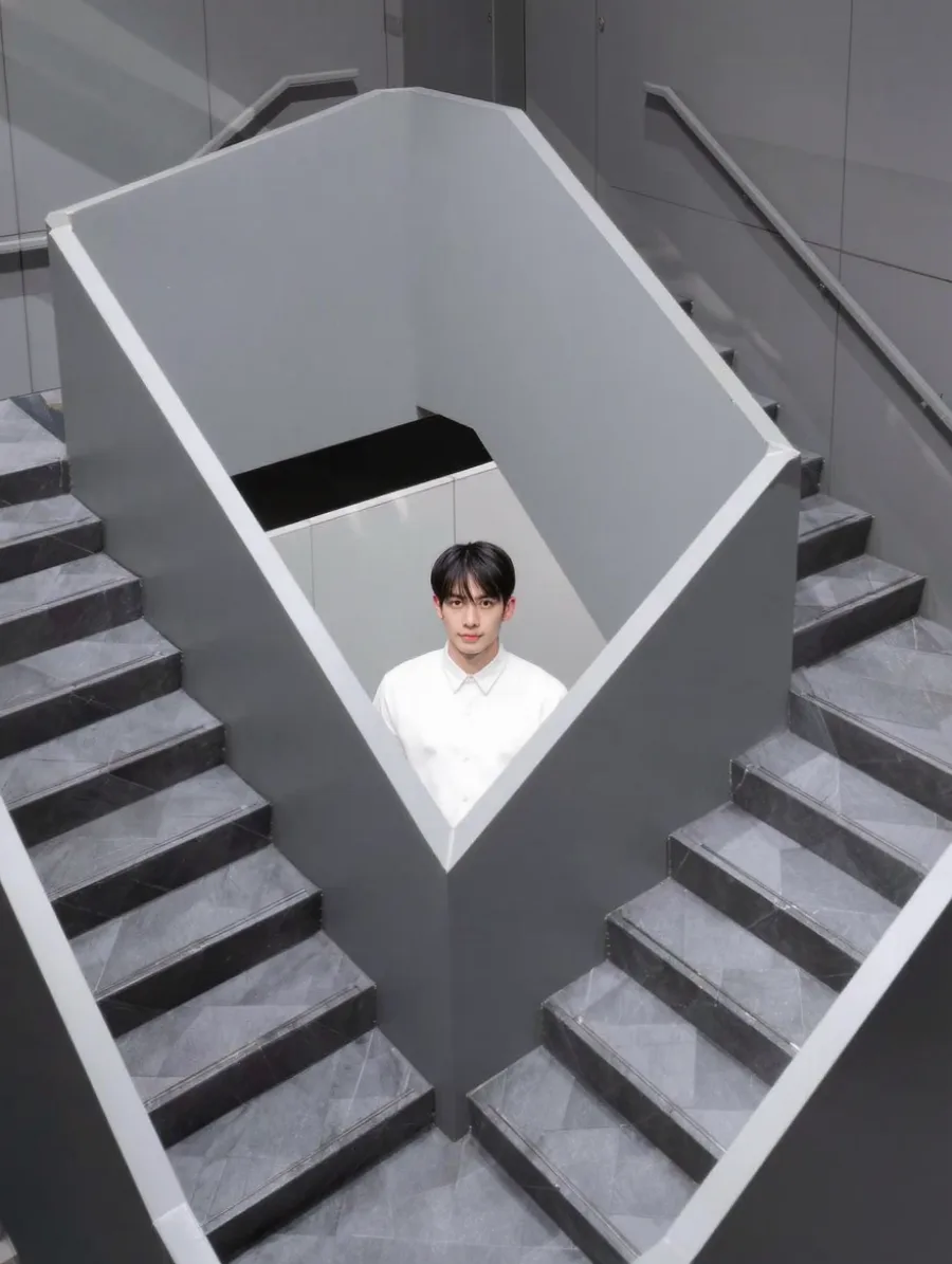 Generated cover illustrating impossible staircase.