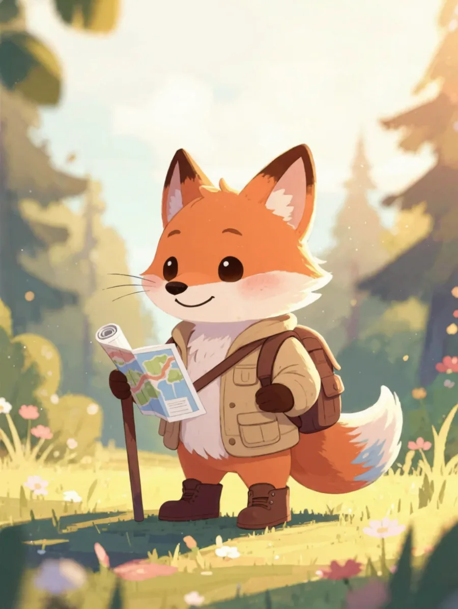 Generated cover illustrating kawaii illustration.