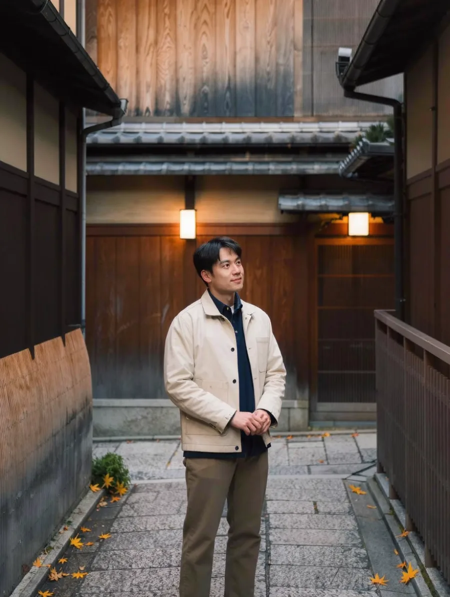 Generated cover illustrating kyoto travel portrait.