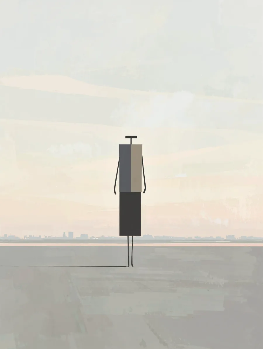 Generated cover illustrating minimalist art.