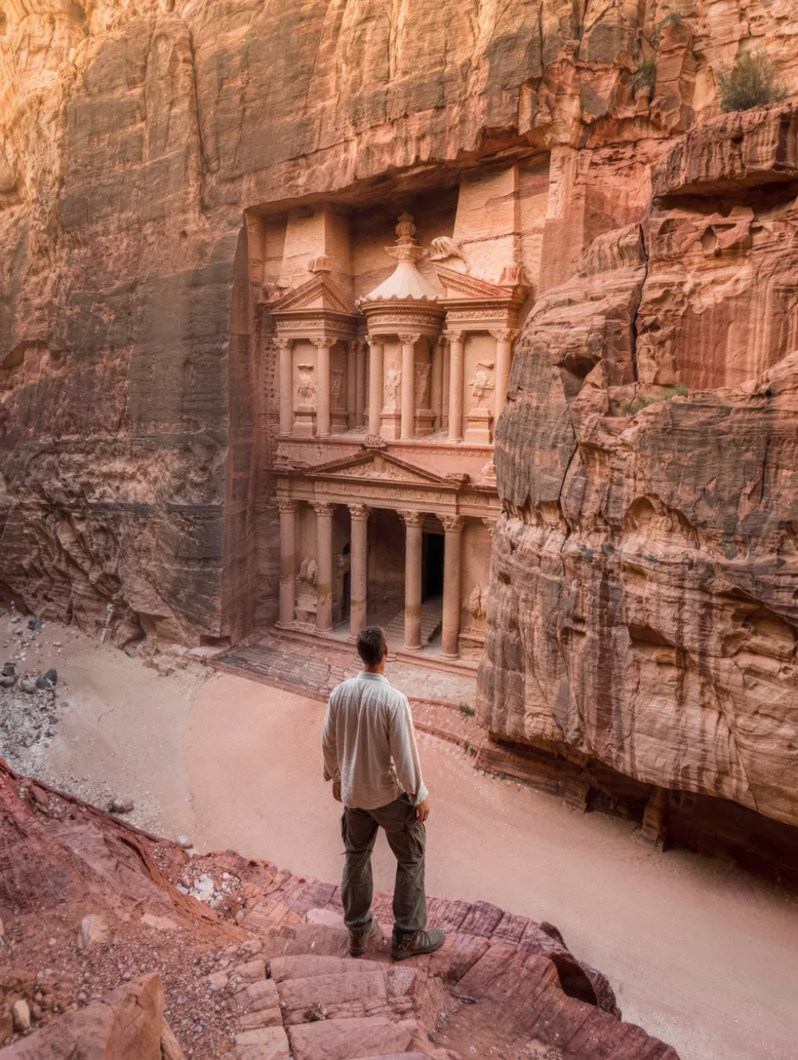 Generated cover illustrating petra travel portrait.