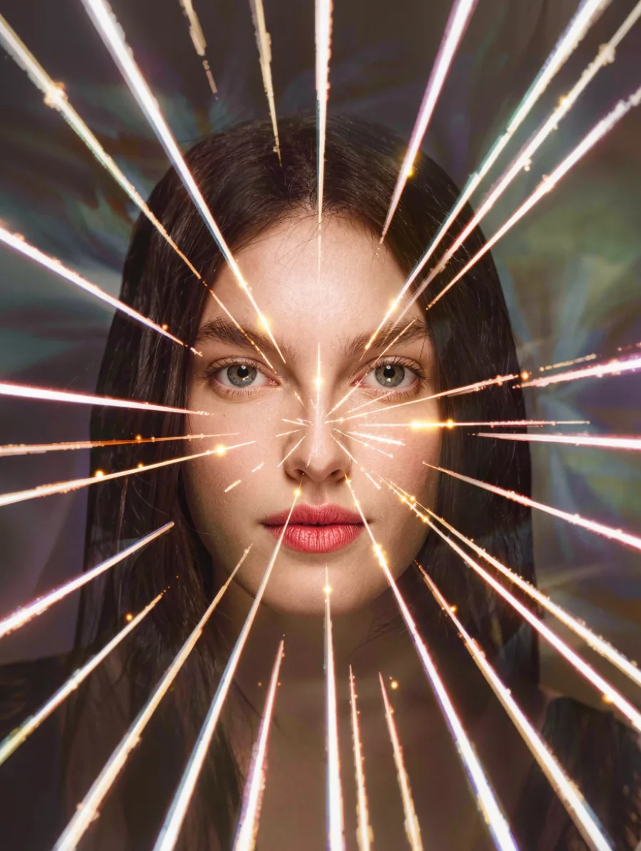 Generated cover illustrating radial blur.