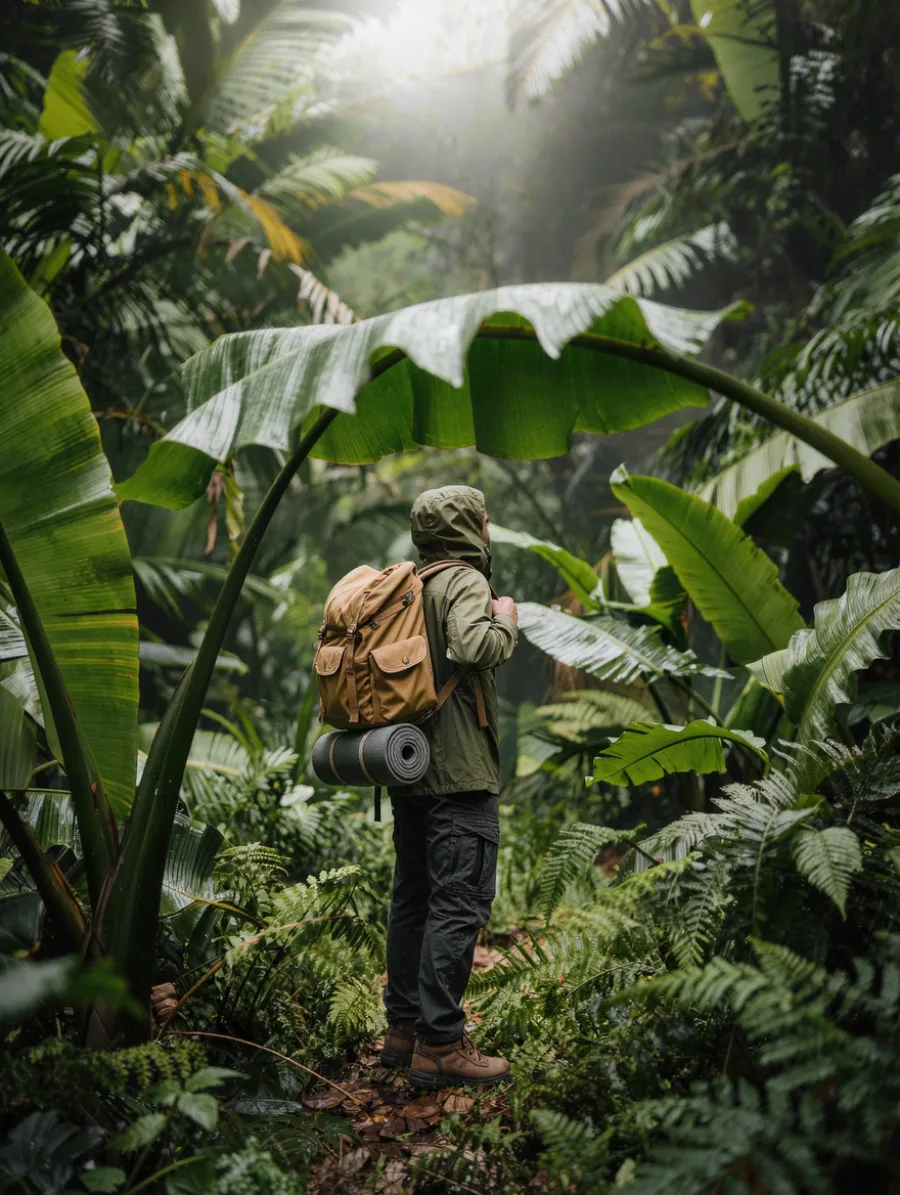 Generated cover illustrating rainforest setting.