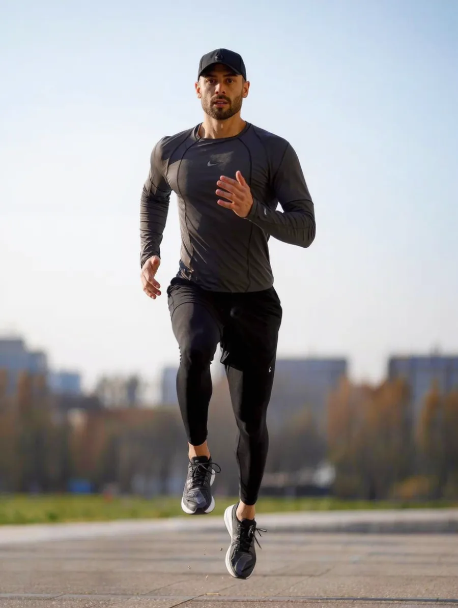 Generated cover illustrating running pose.