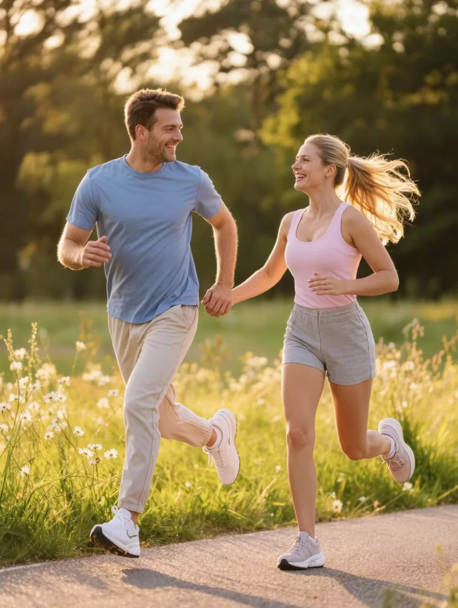 Generated cover illustrating running together.