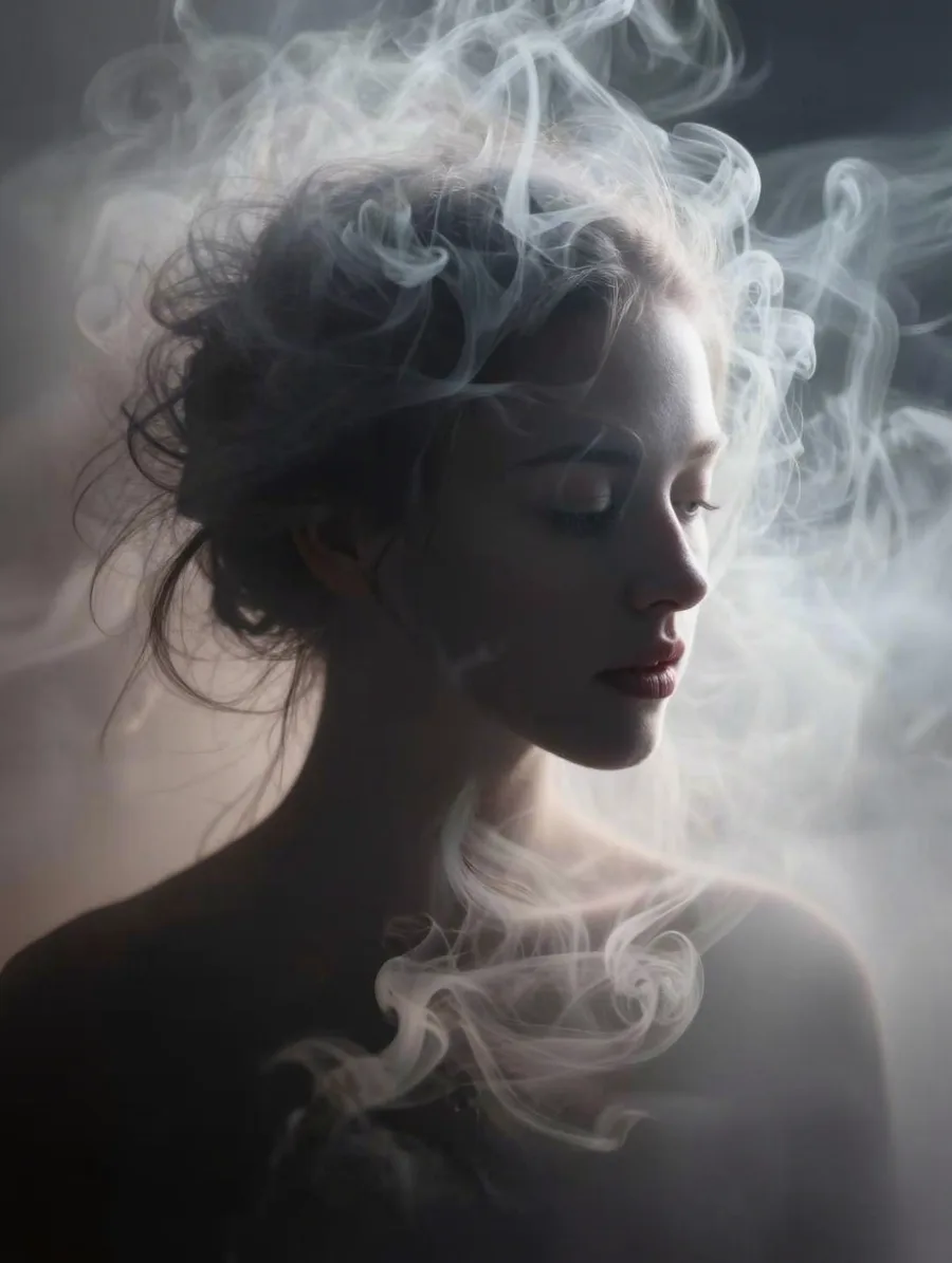 Generated cover illustrating smoke form.