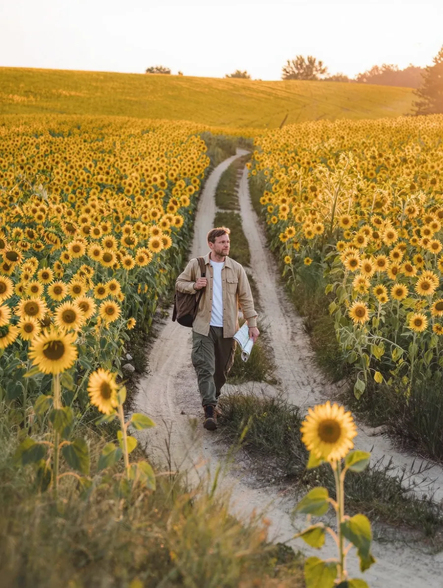 Generated cover illustrating sunflower field.
