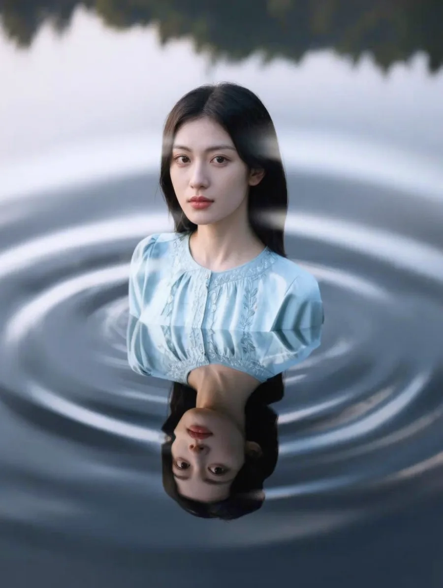 Generated cover illustrating water reflection.