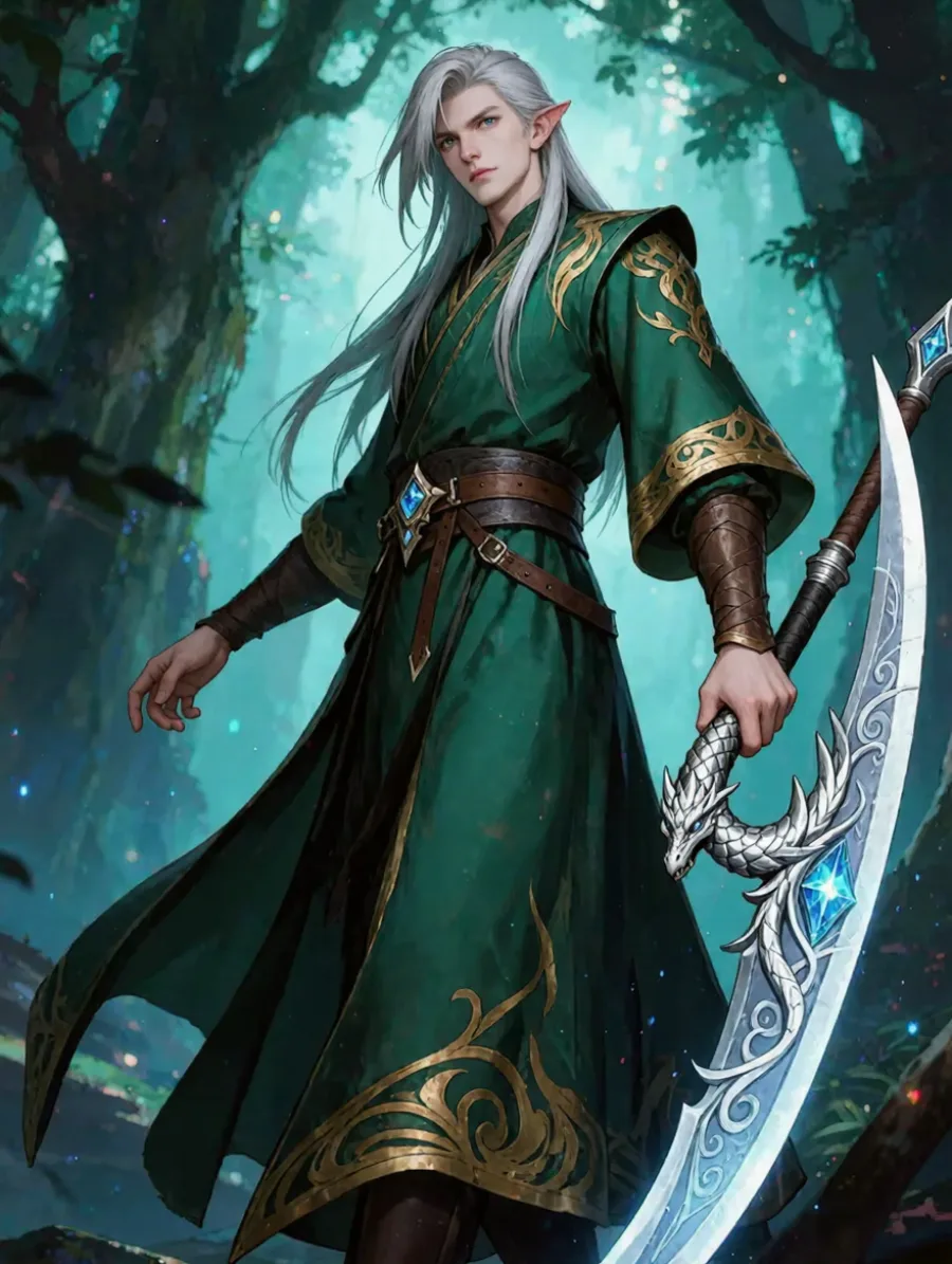 Generated cover illustrating fantasy prop concept.